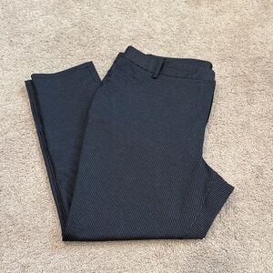 Like new. Textured Black Dress Pants